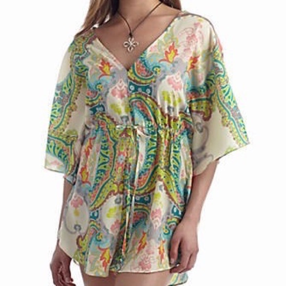 Dance & Marvel Other - Dance & Marvel Paisley Printed Kimono Romper